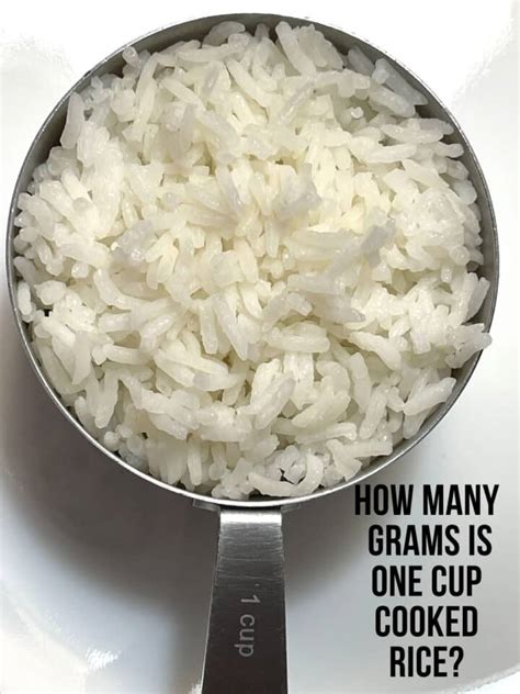 The Weight of Rice: A 2-Step Guide