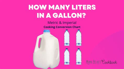 The Gallon to Liters Conversion Guide