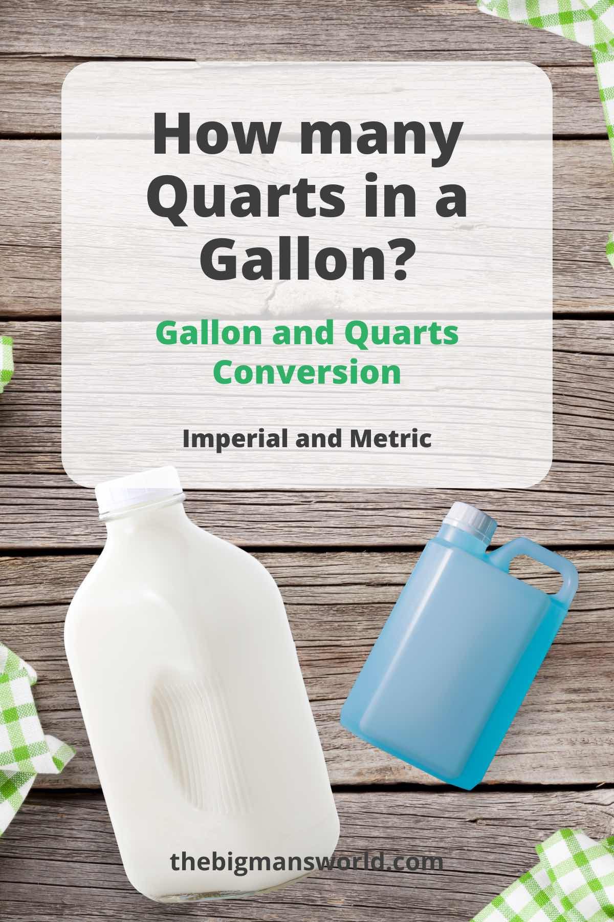 How Many Quarts In A Gallon Imperial And Metric Conversion How Many Quarts In A Gallon Imperial And Metric Conversion