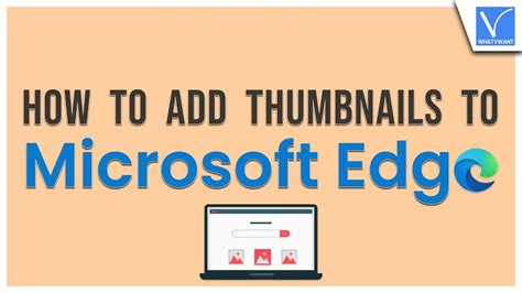How To Add Thumbnails To Microsoft Edge Easy Way Youtube How To Add Thumbnails To Microsoft Edge Easy Way Youtube