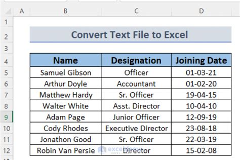 Convert Text to Excel: An Easy Guide Convert Text to Excel: An Easy Guide