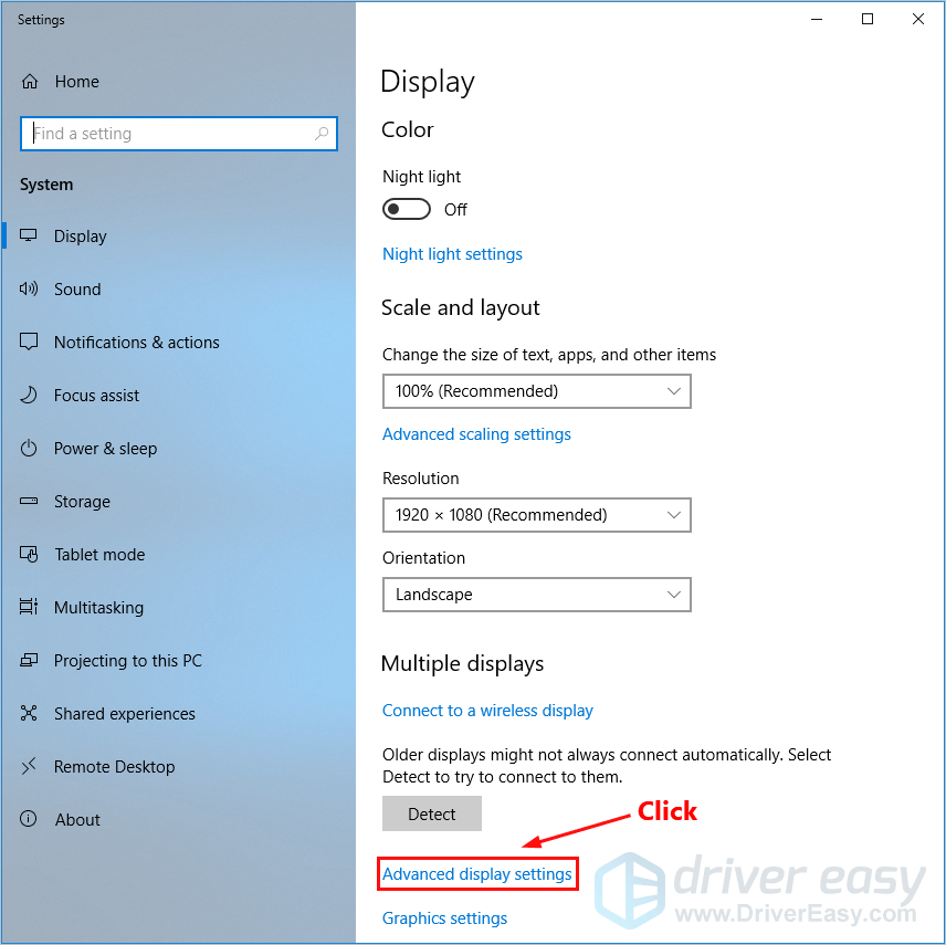 How To Check Refresh Rate On A Monitor Easily Driver Easy How To Check Refresh Rate On A Monitor Easily Driver Easy