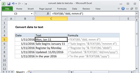 How To Convert Date To Text In Excel Formula Printable Timeline Templates How To Convert Date To Text In Excel Formula Printable Timeline Templates