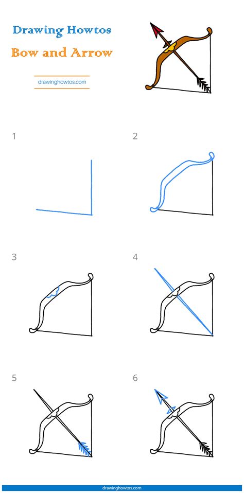 How To Draw A Bow And Arrow Really Easy Drawing Tutorial How To Draw A Bow And Arrow Really Easy Drawing Tutorial