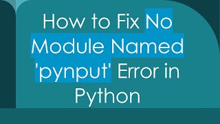 How To Fix No Module Named Configparser Error In Python 3 8 On Windows 10 Vlogize Mp3 Mp4 How To Fix No Module Named Configparser Error In Python 3 8 On Windows 10 Vlogize Mp3 Mp4