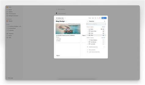 Mastering Notion's Gallery View: Display Cover Images