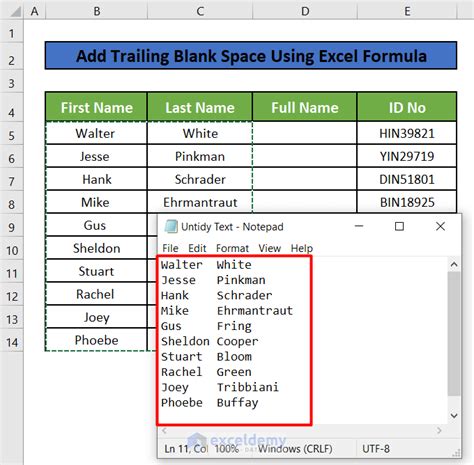 How To Insert Blank Spaces In An Ms Excel Formula Microsoft Excel Tips Youtube How To Insert Blank Spaces In An Ms Excel Formula Microsoft Excel Tips Youtube