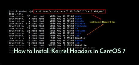 How To Install Kernel Headers In Centos 7 How To Install Kernel Headers In Centos 7