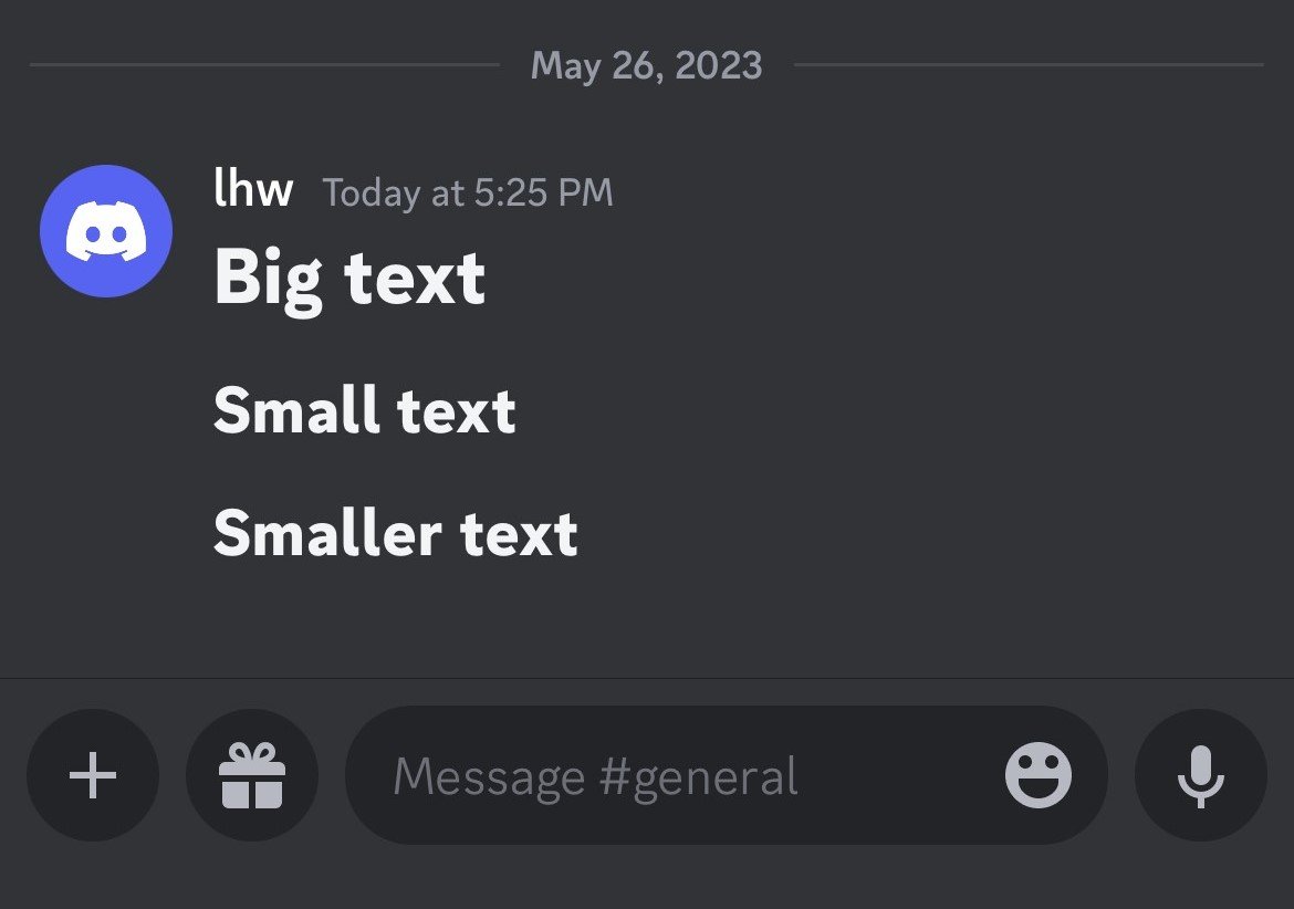 5 Tips for Bigger Text in Discord