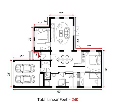 How To Measure Your Home S Linear Footage How To Measure Your Home S Linear Footage