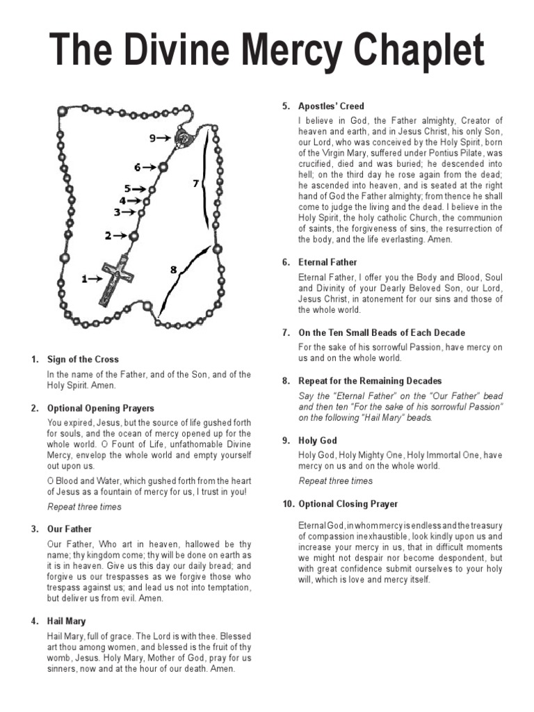 How To Pray The Divine Mercy Chaplet Novena A Comprehensive Guide To How To Pray The Divine Mercy Chaplet Novena A Comprehensive Guide To