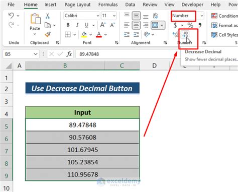 How To Remove Decimals In Excel Formula Bar 5 Methods Exceldemy How To Remove Decimals In Excel Formula Bar 5 Methods Exceldemy