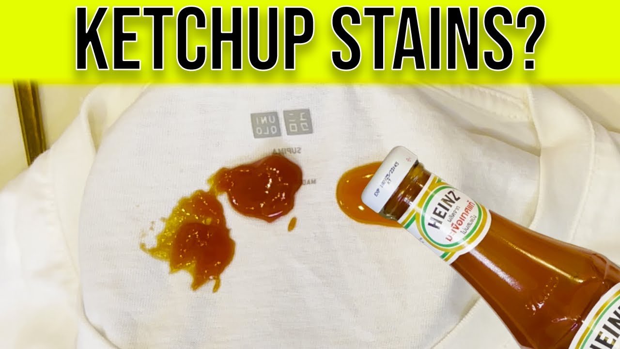 How To Remove Ketchup Stains From Clothes Step By Step Youtube How To Remove Ketchup Stains From Clothes Step By Step Youtube