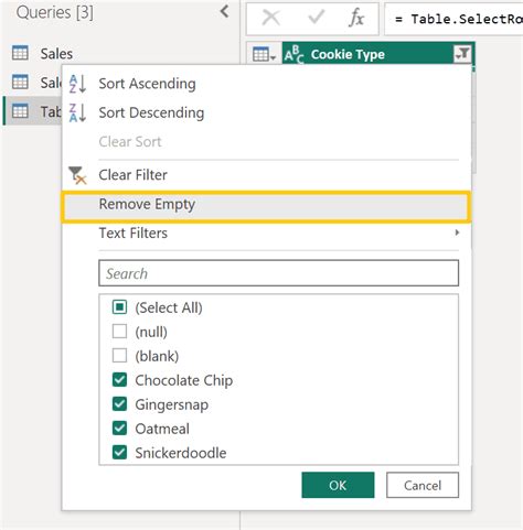 3 Ways to Remove Null Rows