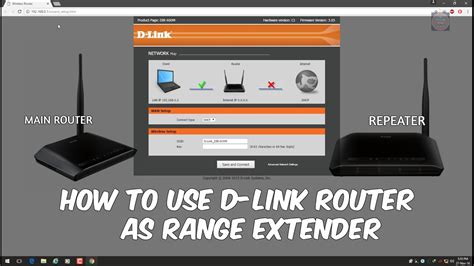 How To Setup D Link Router As Repeater For Range Extending Youtube How To Setup D Link Router As Repeater For Range Extending Youtube