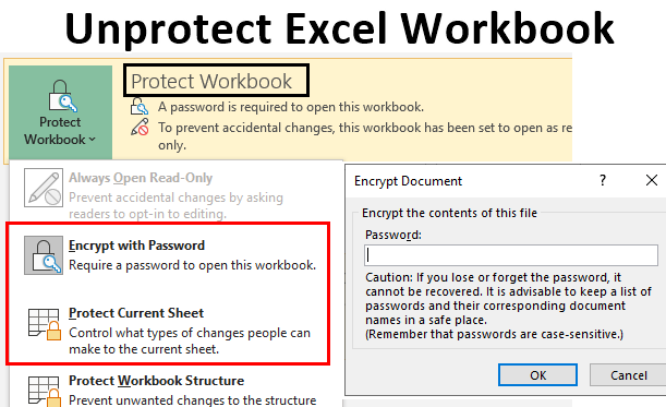 How To Unprotect An Excel Workbook Manycoders How To Unprotect An Excel Workbook Manycoders