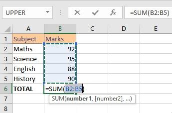 How To Use Autosum In Excel Step By Step Quickexcel How To Use Autosum In Excel Step By Step Quickexcel