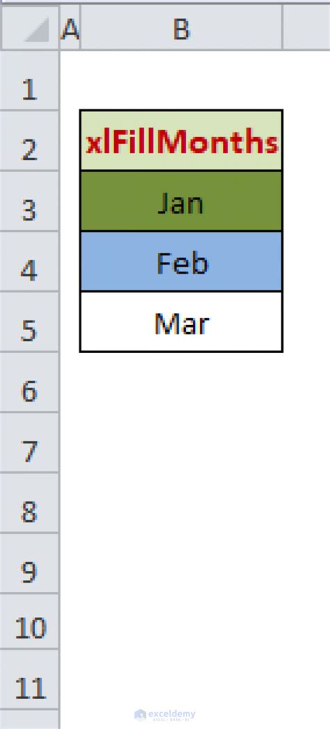 How To Use Vba Autofill In Excel 11 Examples Exceldemy How To Use Vba Autofill In Excel 11 Examples Exceldemy
