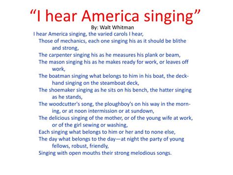 The Vibrant Chorus of America Singing