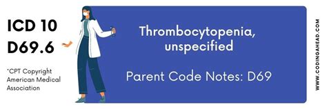 Unraveling the ICD-10 Code for Thrombocytopenia
