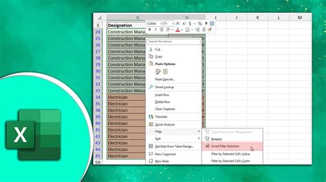 Excel Tips: Invert Selection Made Easy