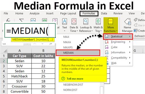 Discover the Median IF Function in Excel