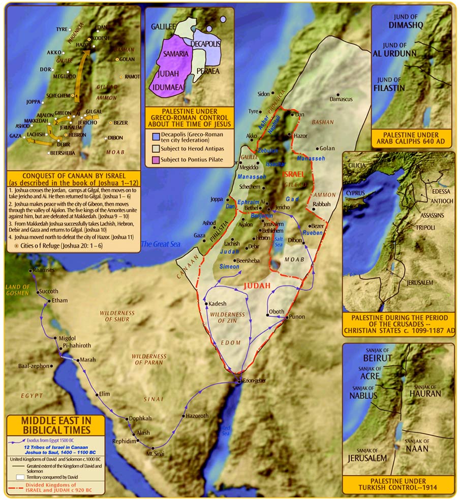 Unveiling the Biblical Roots of Israel-Palestine