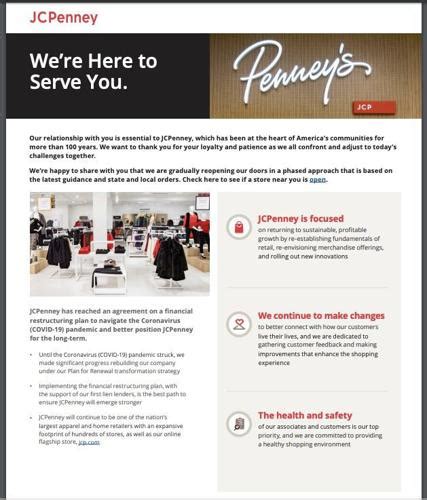 J C Penney Releases List Of Store Closures Fwbusiness Fwbusiness Com
