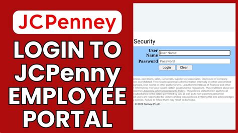 jcpenney Employees: Access Your Portal Today