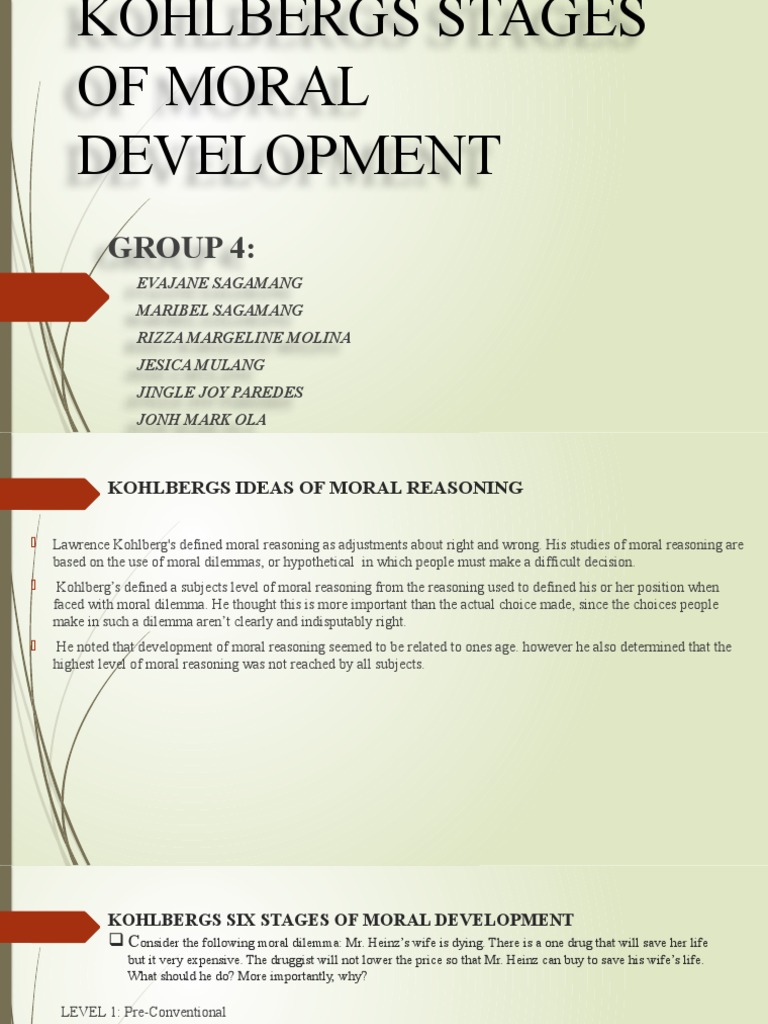 Understanding Kohlberg's 3 Moral Development Levels
