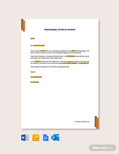 Master the Art: Letter of Interest Guide Master the Art: Letter of Interest Guide