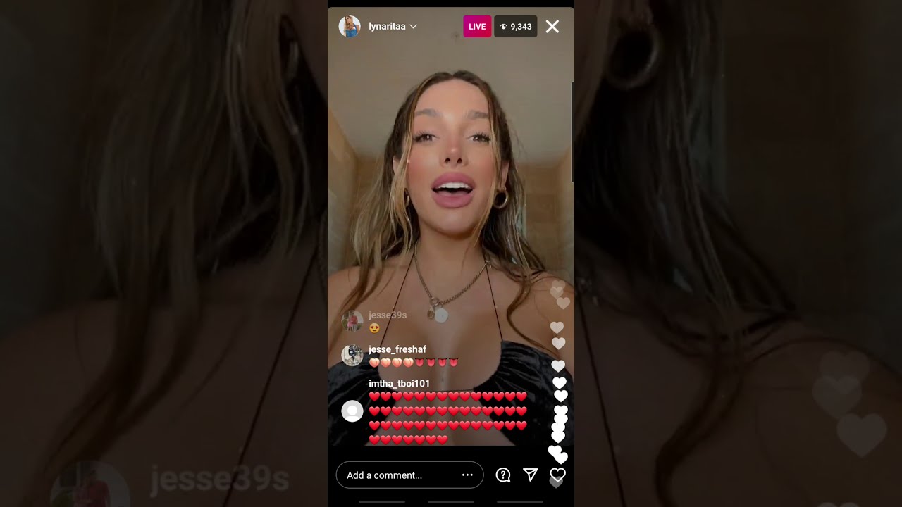 Lyna Perez Lynaritaa Livestream On Instagram 2020 Youtube