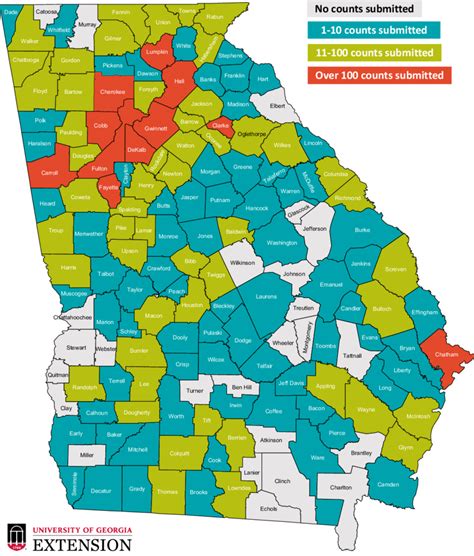 Map Of Georgia County Liva Sherry Map Of Georgia County Liva Sherry
