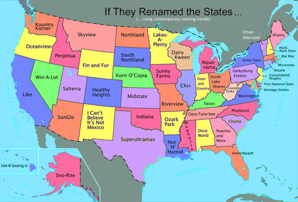 Map Of Usa With State Names Printable Map Of Usa With State Names Printable