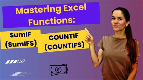Mastering Excel Functions Sumif Sumifs And Countif Countifs Youtube