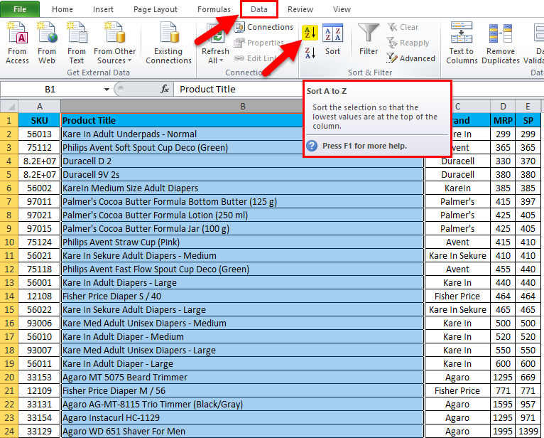 Mastering Excel How To Sort A Column Alphabetically In Excel How To Sort A Column Mastering Excel How To Sort A Column Alphabetically In Excel How To Sort A Column