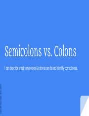 Mastering Semicolons Vs Colons Usage And Examples Course Hero Mastering Semicolons Vs Colons Usage And Examples Course Hero