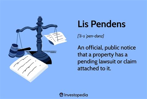 Understanding the Meaning of Lis Pendens