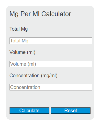 Mg To Ml Calculator Calculator Academy Mg To Ml Calculator Calculator Academy