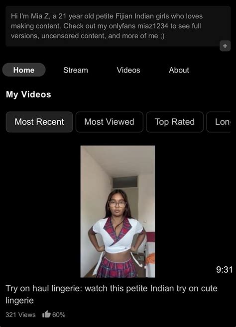 Leaked: Miaz12's OnlyFans Revelations