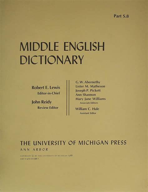 Middle English Dictionary: 10 Essential Tips