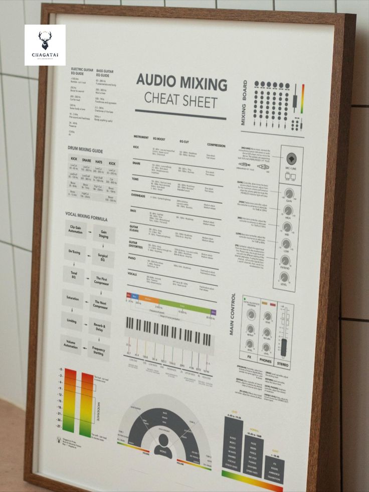 Mixing And Mastering Frequency Charts Revealed And Explained Mixing And Mastering Frequency Charts Revealed And Explained