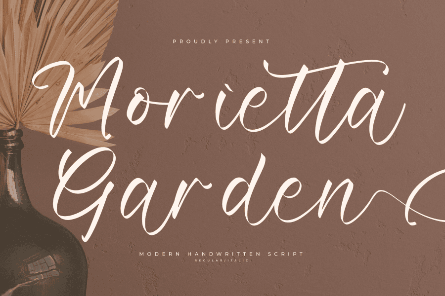 Morietta Garden Demo Version Font Family 1001 Fonts Morietta Garden Demo Version Font Family 1001 Fonts