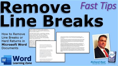 Ms Word Tricks To Quickly Remove Line Breaks Youtube Ms Word Tricks To Quickly Remove Line Breaks Youtube