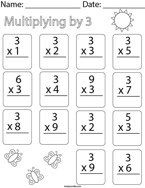 Multiplying 3 And 4 Multiplying 3 And 4