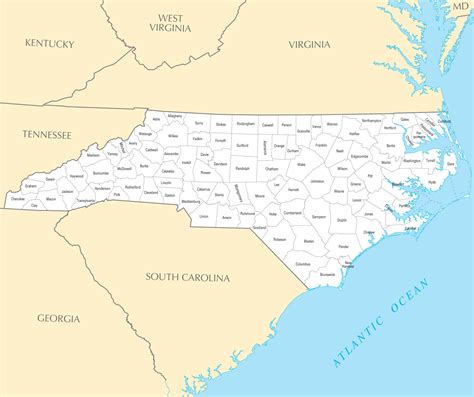 North Carolina Counties: 10 Fast Facts