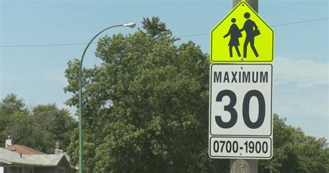 New 30 Km H School Zone Speed Limits Already In Effect In Some Regina