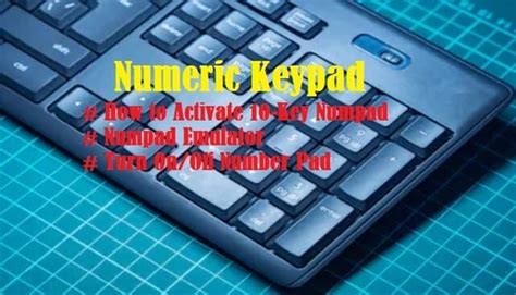 Numeric Keypad How To Activate Numpad Emulator Fix Numpad Issues Numeric Keypad How To Activate Numpad Emulator Fix Numpad Issues