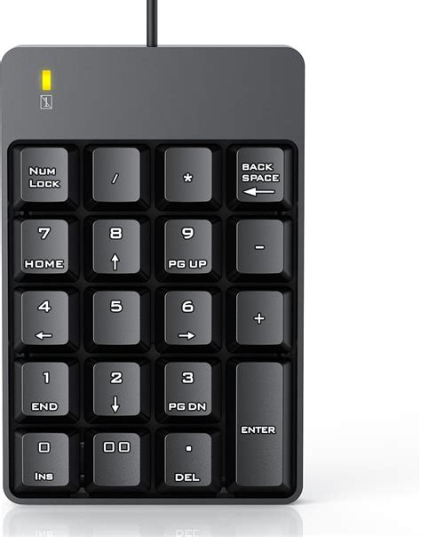 How to use a numeric keypad efficiently.