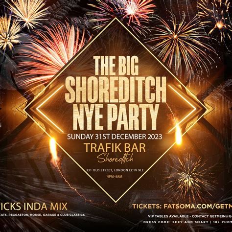 Nye In Shoreditch The Biggest New Years Eve Experience At Matchbox